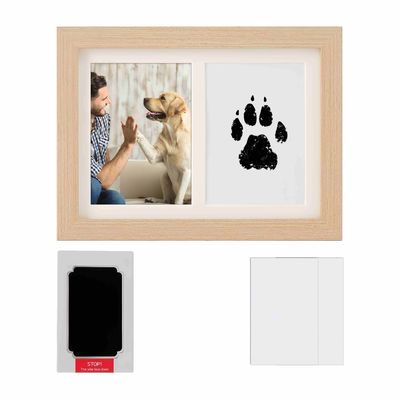 FurryFusion Cadre pour empreintes de pattes d'animal de compagnie