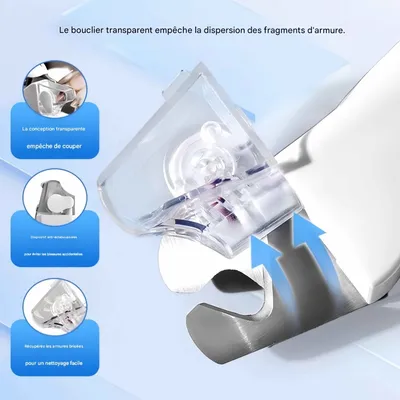 FurryFusion Ciseaux à ongles pour animaux de compagnie avec LED