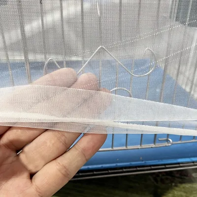 FurryFusion Filet anti - éclaboussement pour cage d'oiseaux