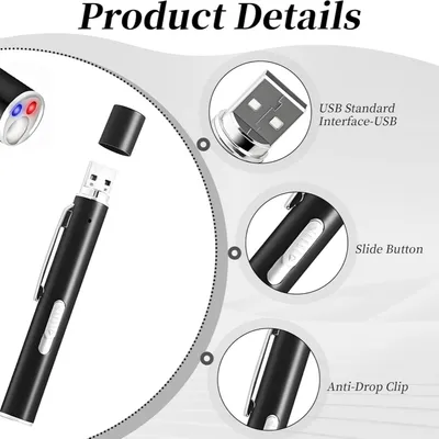 Jouet Interactif Laser USB Rechargeable 3 Modes - Chats & Chiens