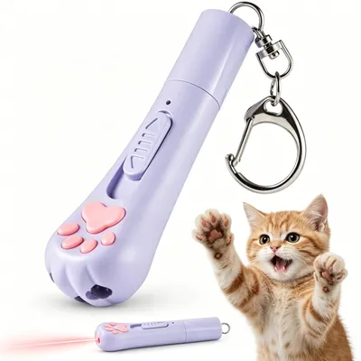 MCBOSON Jouet interactif pour chats - Laser pour chats et chiens Rose