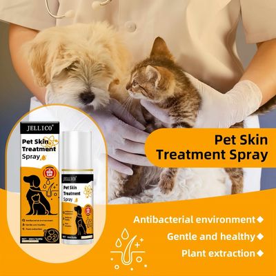 FurryFusion Spray de soin pour la peau des animaux de compagnie