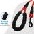 Laisse de Dressage Réfléchissante 2.2m Rouge