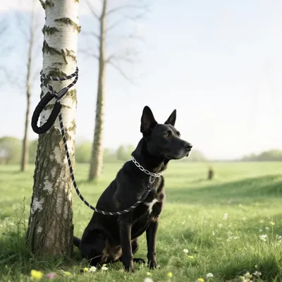 MCBOSON Laisse de Dressage pour Chiens RéfléchissanteCrochet Verrouillable