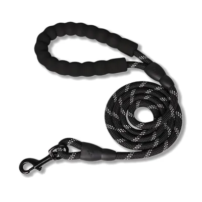 MCBOSON Laisse de Dressage pour Chiens RéfléchissanteCrochet Verrouillable