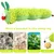 Jouet interactif chenille en peluche à l'herbe à chat