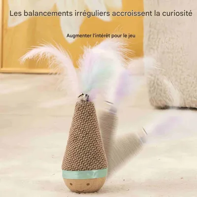 FurryFusion Oursin à clochettes pour chat