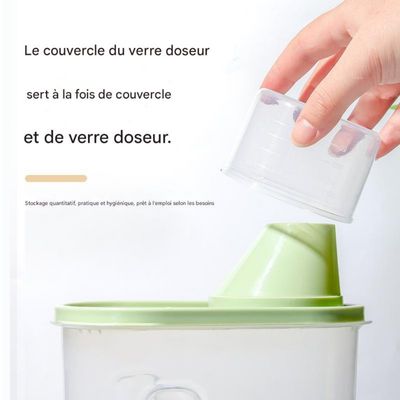 FurryFusion Bocal de stockage de nourriture pour animaux de compagnie