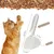 MCBOSON Cuillère Doseur Animaux : Échelle 20-180ml + Clip de Fermeture