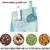 MCBOSON Cuillère Doseur Animaux : Échelle 20-180ml + Clip de Fermeture