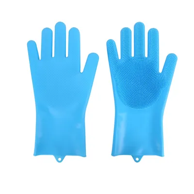 FurryFusion Gants en silicone pour laver les animaux