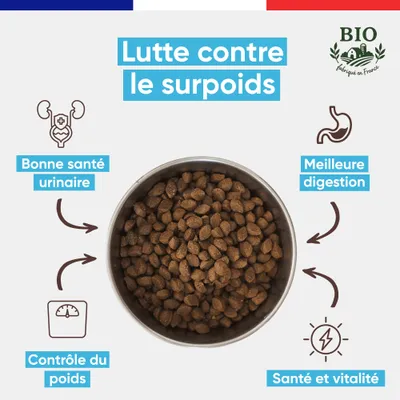 Canichef - Croquettes BIO Volaille Sans Céréales Stérilisé