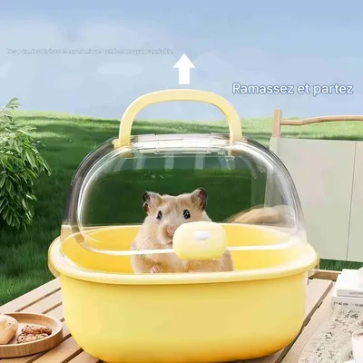 FurryFusion Cage portable pour hamster