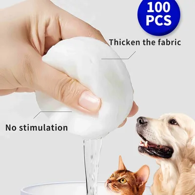 FurryFusion Lingettes pour les yeux des animaux de compagnie