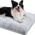 FurryFusion Hundekorb aus rosa Samt FurryFusion Hundekorb aus rosa Samt