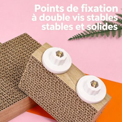 FurryFusion Plateforme de griffage et de repos pour perroquets