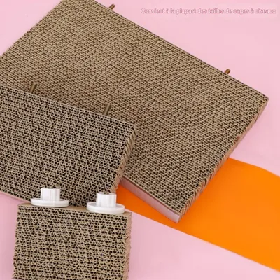 FurryFusion Plateforme de griffage et de repos pour perroquets