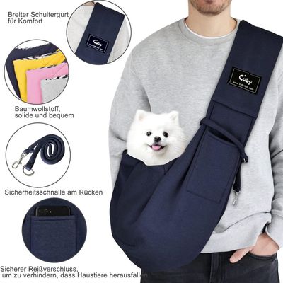 MCBOSON Sac transport chien/chat <5kg, confortable & sécurisé.