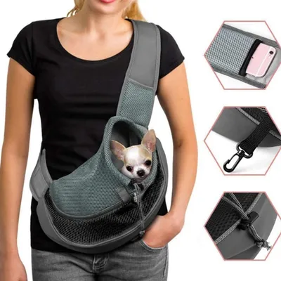 MCBOSON Sac Transport Animal Respirant