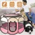 Parc Chien Pliable 90x90x58cm : Pour Chiots, Chats, Lapins