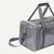 MCBOSON Homologué avion pliable gris (43x28cm) sac transport chat chien MCBOSON Homologué avion pliable gris (43x28cm) sac transport chat chien