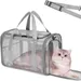 Atmungsaktive Transporttasche Katze Hund 5kg faltbar