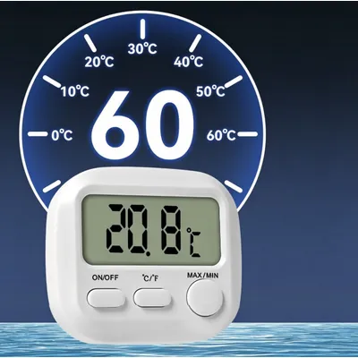 FurryFusion Thermomètre pour aquarium et terrarium FurryFusion Thermomètre pour aquarium et terrarium