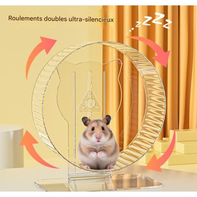 FurryFusion Roue pour hamster