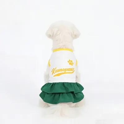 MCBOSON Adorables vestidos con volantes para perros y gatos L MCBOSON Adorables vestidos con volantes para perros y gatos L
