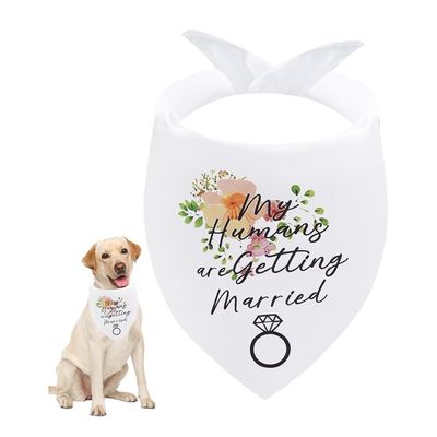 FurryFusion Écharpe pour chien de mariage