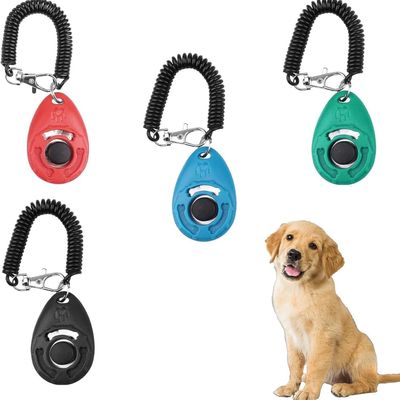 4 Clickers Dressage Animaux - 10 000 Clics, Tous Compagnons