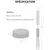 Kit de nettoyage brosse et éponge pour fontaine à eau PETKIT