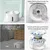 MCBOSON Fontaine Chat Filtration Quadri, Grande Capacité,Silencieuse