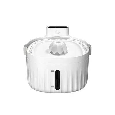 MCBOSON Fontaine Chat Filtration Quadri, Grande Capacité,Silencieuse