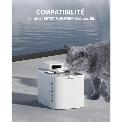 Filtre 4 couches pour fontaine PETKIT  EVERSWEET MAX chat lot 5