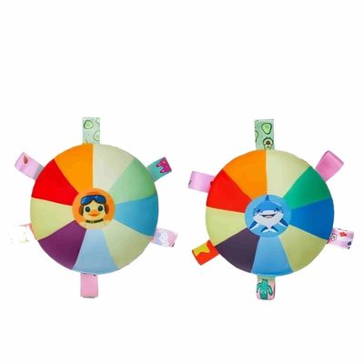 FurryFusion Disques volants en peluche pour chien