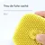 FurryFusion Brosse de bain en silicone pour animaux