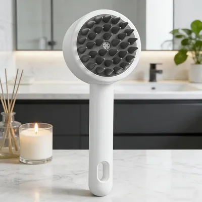 MCBOSON Brosse douche 2 en 1 silicone : nettoie et massege chien/chat.