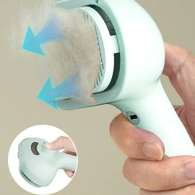FurryFusion Peigne à brosser avec spray pour animaux de compagnie