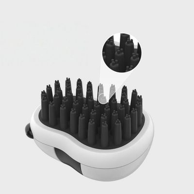 FurryFusion Balai de bain panda pour animaux de compagnie
