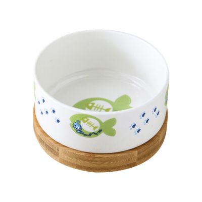 FurryFusion Bol en céramique pour chat