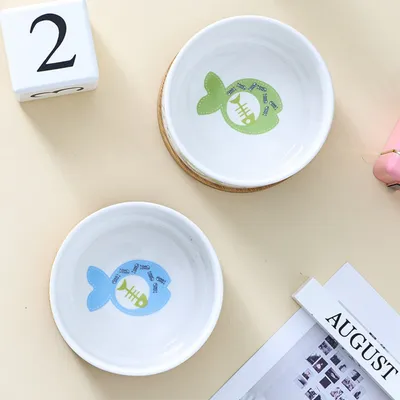 FurryFusion Bol en céramique pour chat