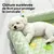 MCBOSON Tapis rafraîchissant pour chien à motif poire, vert 50×40×5.5cm