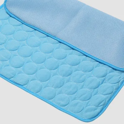 MCBOSON Coussin Refroidissant Bleu Ice Bean pour Chats & Chiens : Été Frais