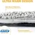 FurryFusion Matelas en peluche pour animaux de compagnie