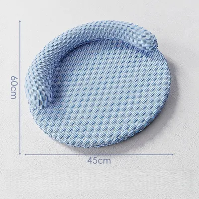 MCBOSON Couchage d'été adapté aux chats et aux chiens, 45 x 60 cm Bleu