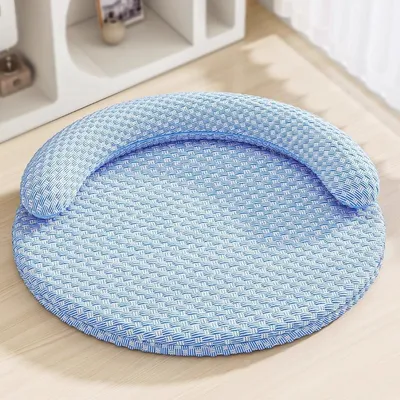 MCBOSON Couchage d'été adapté aux chats et aux chiens, 45 x 60 cm Gris