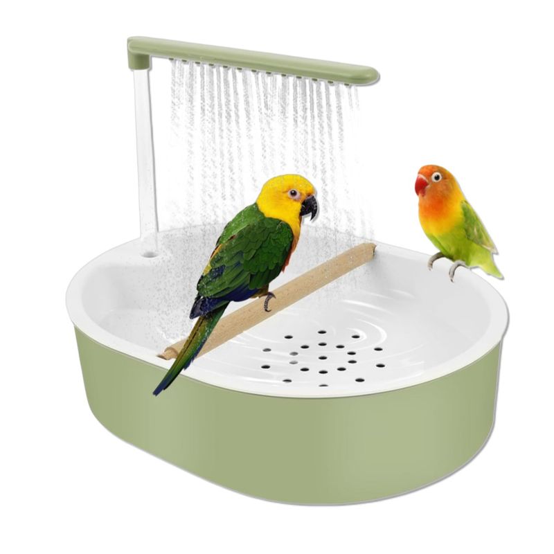 MCBOSON Automatische Vogel-Dusche:  Robust, einstellbarer Wasserstrahl