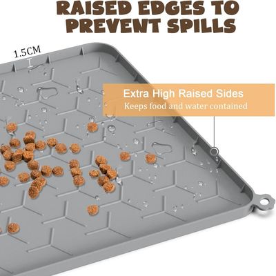 MCBOSON Tapis alimentation silicone alimentaire, étanche, antidérapant.