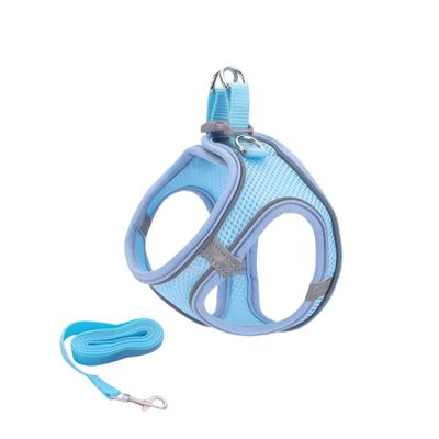 MCBOSON Harnais + Laisse Chat & Chiot : Anti-Fuite, Réglable, Confortable